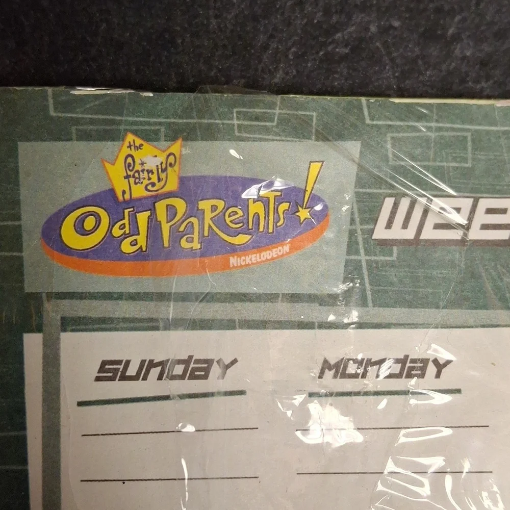 Nickelodeon Fairly OddParents Green and Purple Planner